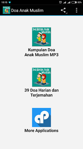 Run android online APK Doa Anak Muslim with MP3 from MyAndroid or emulate Doa Anak Muslim with MP3 using MyAndroid