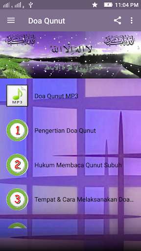 Run android online APK Doa Qunut from MyAndroid or emulate Doa Qunut using MyAndroid