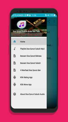 Emulate Android APK Doa Qunut Subuh Audio dan Teks