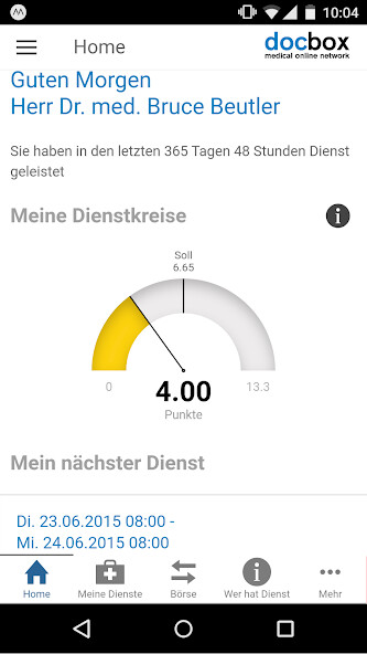 Run android online APK docbox Notfalldienstplanung from MyAndroid or emulate docbox Notfalldienstplanung using MyAndroid