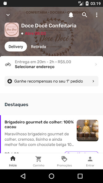Run android online APK Doce docê confeitaria from MyAndroid or emulate Doce docê confeitaria using MyAndroid