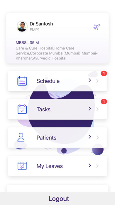 Emulate iPhone app DocEngage - Patient Chart using MyAndroid Emulate iPhone app DocEngage - Patient Chart using MyAndroid
