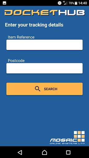 Run android online APK DocketHUB Item Tracker from MyAndroid or emulate DocketHUB Item Tracker using MyAndroid