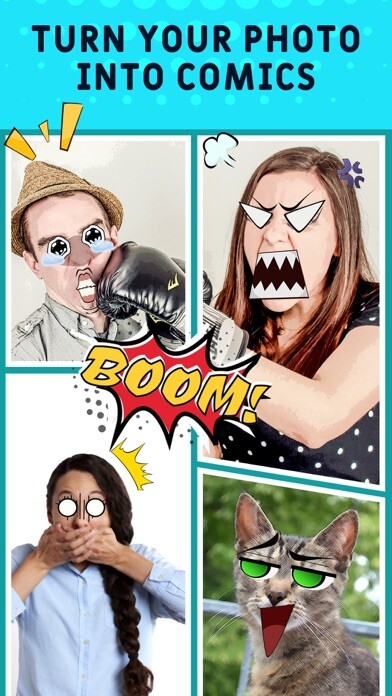 Emulate iPhone app Do Comics: Cartoon Photo Maker using MyAndroid
