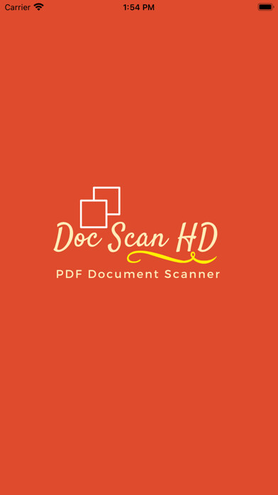 Emulate iPhone app Doc Scan HD - PDF Scanner using MyAndroid