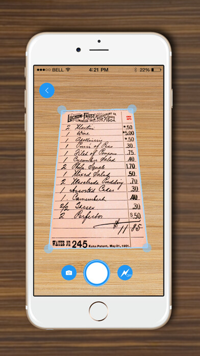 Emulate iPhone app DocScanner - Scan Documents, Receipts, Biz Cards using MyAndroid Emulate iPhone app DocScanner - Scan Documents, Receipts, Biz Cards using MyAndroid