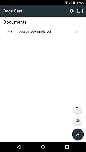 Run android online APK Docs Cast from MyAndroid or emulate Docs Cast using MyAndroid