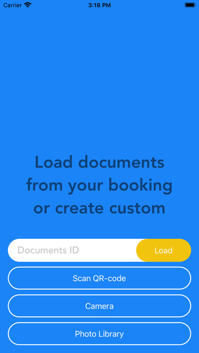 Emulate iPhone app DocsKeeper using MyAndroid