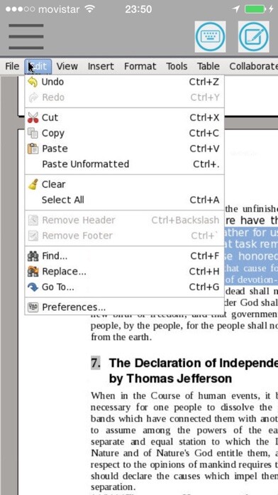 Emulate iPhone app DocsOpen Word Docs Editor using MyAndroid Emulate iPhone app DocsOpen Word Docs Editor using MyAndroid