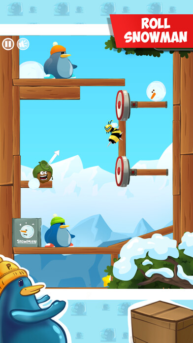 Emulate iPhone app Doctor Acorn - Snowball fight using MyAndroid Emulate iPhone app Doctor Acorn - Snowball fight using MyAndroid