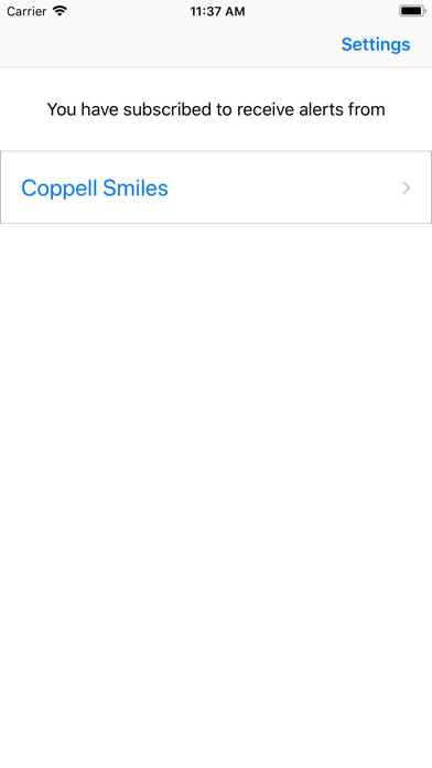 Emulate iPhone app Doctor Alerts using MyAndroid