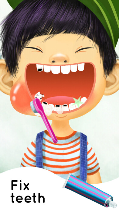 Emulate iPhone app Doctor Games: for Kids using MyAndroid
