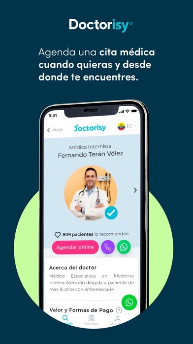 Emulate iPhone app Doctorisy using MyAndroid