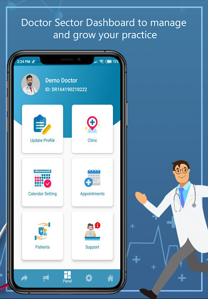 Run android online APK Doctor Sector - For Doctors from MyAndroid or emulate Doctor Sector - For Doctors using MyAndroid