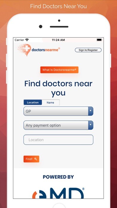Emulate iPhone app doctorsnearme using MyAndroid Emulate iPhone app doctorsnearme using MyAndroid