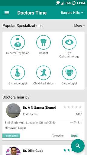 Run android online APK Doctors Time from MyAndroid or emulate Doctors Time using MyAndroid