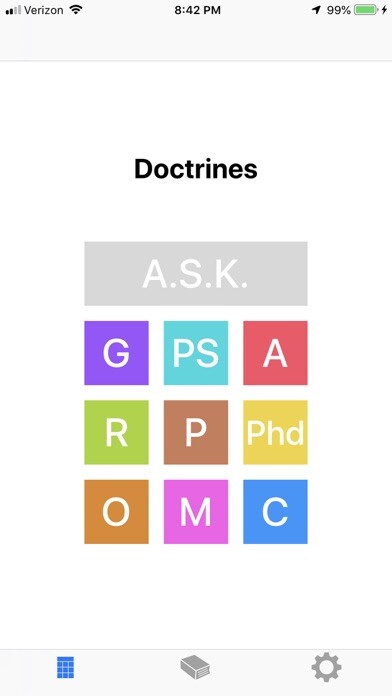 Emulate iPhone app Doctrinal Mastery Plus using MyAndroid