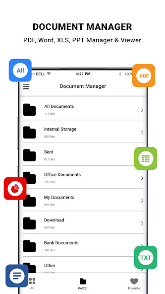 Run android online APK Document Reader-office viewer-xlsx document viewer from MyAndroid or emulate Document Reader-office viewer-xlsx document viewer using MyAndroid