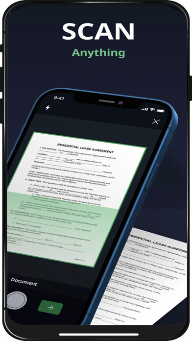 Emulate iPhone app document scanner app-scan pdf using MyAndroid
