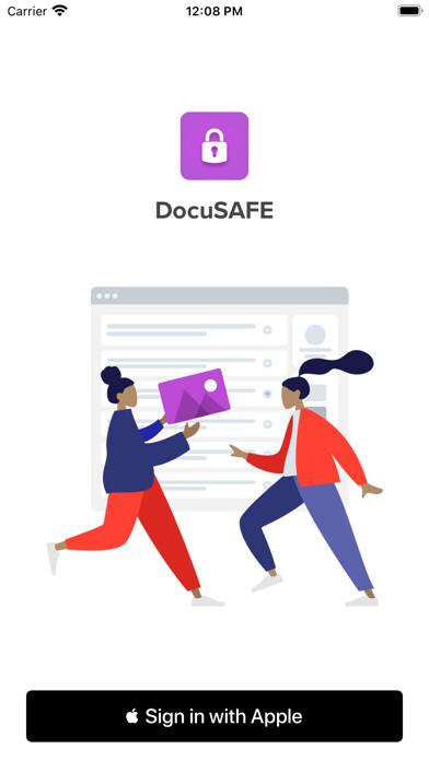 Emulate iPhone app DocuSAFE Evidence Collection using MyAndroid