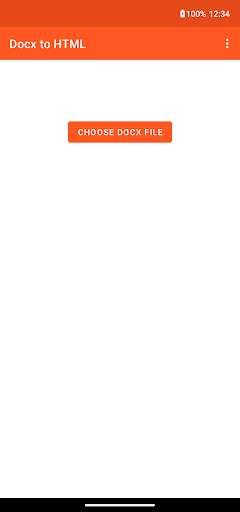 Run android online APK Docx to HTML Converter from MyAndroid or emulate Docx to HTML Converter using MyAndroid