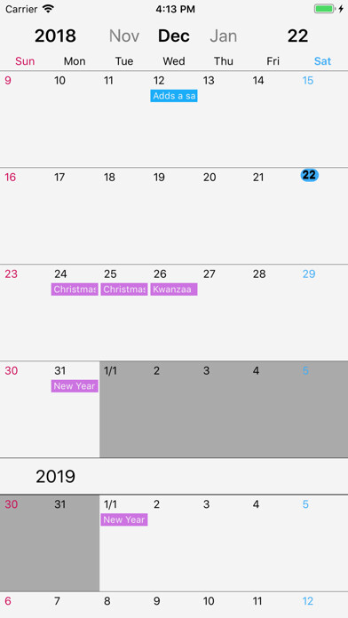 Emulate iPhone app DoDay ? scroll Calender using MyAndroid Emulate iPhone app DoDay ? scroll Calender using MyAndroid