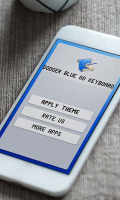 Emulate Android APK Dodger blue Keyboard Skin Emulate Android APK Dodger blue Keyboard Skin