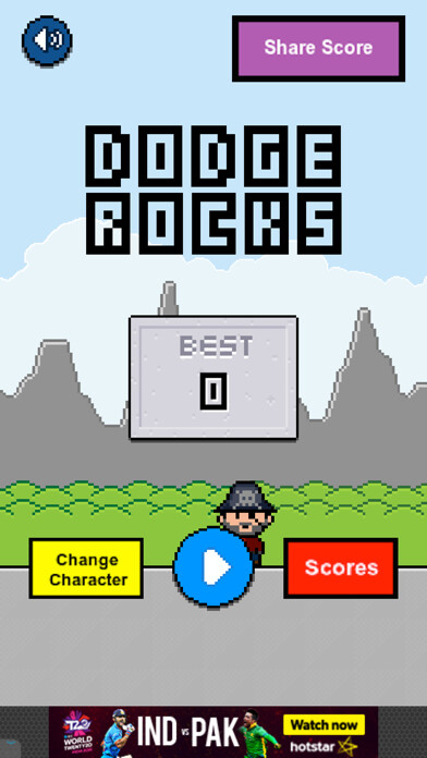 Emulate iPhone app Dodge Rocks using MyAndroid Emulate iPhone app Dodge Rocks using MyAndroid
