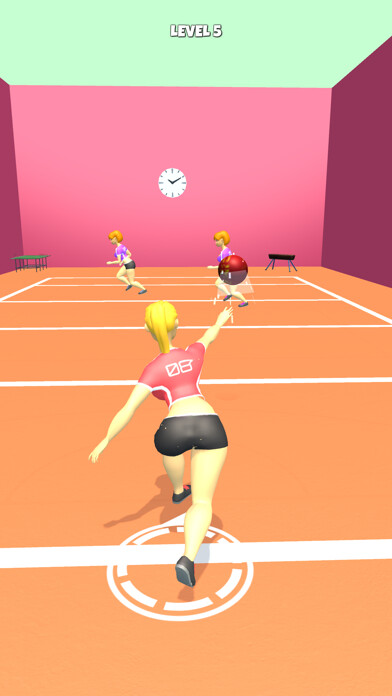 Emulate iPhone app Dodge the Ball: Flick Shot using MyAndroid
