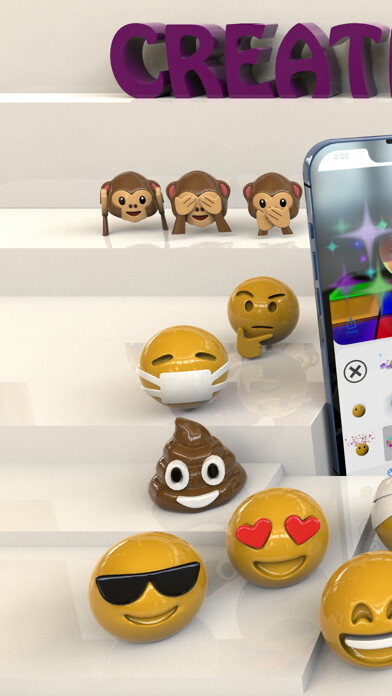 Emulate iPhone app Dodomoji Emoji Maker using MyAndroid Emulate iPhone app Dodomoji Emoji Maker using MyAndroid