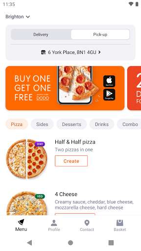 Run android online APK Dodo Pizza from MyAndroid or emulate Dodo Pizza using MyAndroid Run android online APK Dodo Pizza from MyAndroid or emulate Dodo Pizza using MyAndroid
