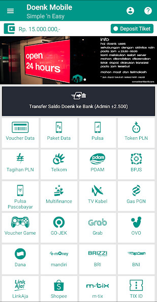 Run android online APK Doenk Mobile from MyAndroid or emulate Doenk Mobile using MyAndroid