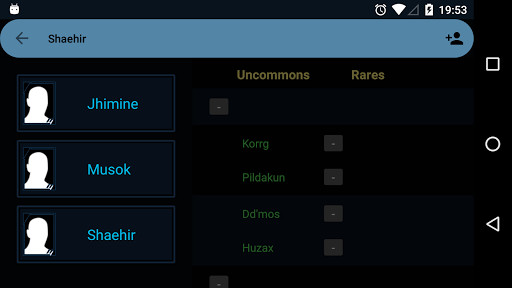 Run android online APK Doff blend list for STO from MyAndroid or emulate Doff blend list for STO using MyAndroid