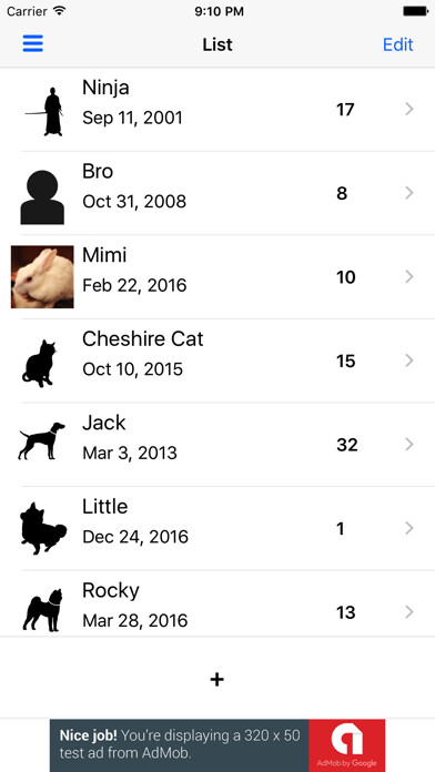 Emulate iPhone app Dog Age Manager using MyAndroid Emulate iPhone app Dog Age Manager using MyAndroid