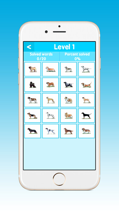 Emulate iPhone app Dog Breed Quiz : Guess The Dog Trivia Pup Games using MyAndroid