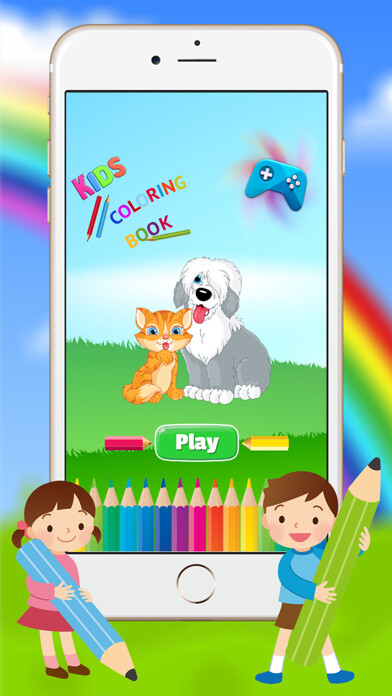 Emulate iPhone app Dog & Cat Coloring Book - Animal Drawing for Kids Free Game using MyAndroid Emulate iPhone app Dog & Cat Coloring Book - Animal Drawing for Kids Free Game using MyAndroid