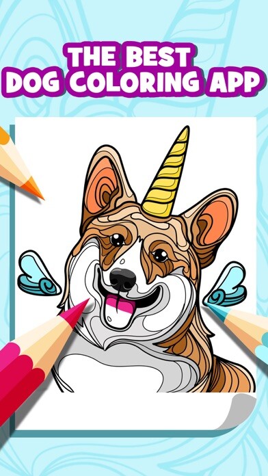 Emulate iPhone app Dog Colouring Book for Adults using MyAndroid Emulate iPhone app Dog Colouring Book for Adults using MyAndroid