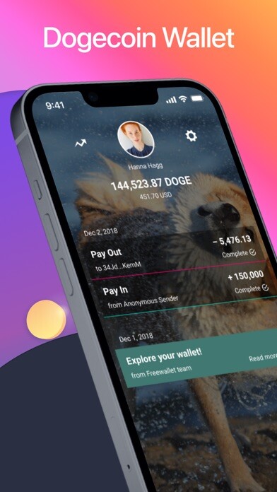 Emulate iPhone app Dogecoin Wallet by Freewallet using MyAndroid Emulate iPhone app Dogecoin Wallet by Freewallet using MyAndroid