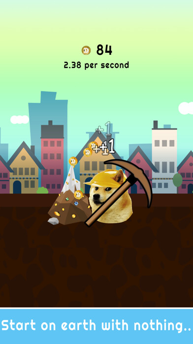 Emulate iPhone app Doge Miner - Doge Coin Clicker using MyAndroid