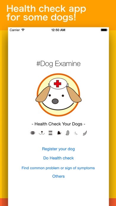 Emulate iPhone app Dog Examine using MyAndroid