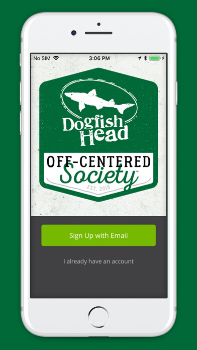 Emulate iPhone app Dogfish Off-Centered Society using MyAndroid