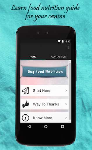 Emulate Android APK Dog Food Nutrition Tips