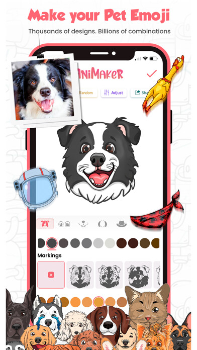 Emulate iPhone app Dog go art: My Pet Emoji Maker using MyAndroid Emulate iPhone app Dog go art: My Pet Emoji Maker using MyAndroid