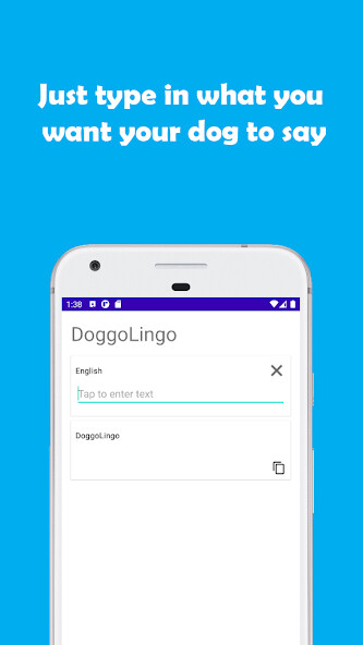 Run android online APK DoggoLingo-Dog Text Translator from MyAndroid or emulate DoggoLingo-Dog Text Translator using MyAndroid Run android online APK DoggoLingo-Dog Text Translator from MyAndroid or emulate DoggoLingo-Dog Text Translator using MyAndroid