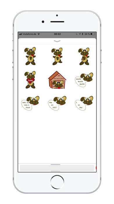 Emulate iPhone app Doggy Chuck using MyAndroid