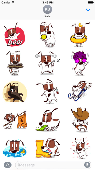 Emulate iPhone app Dogi using MyAndroid