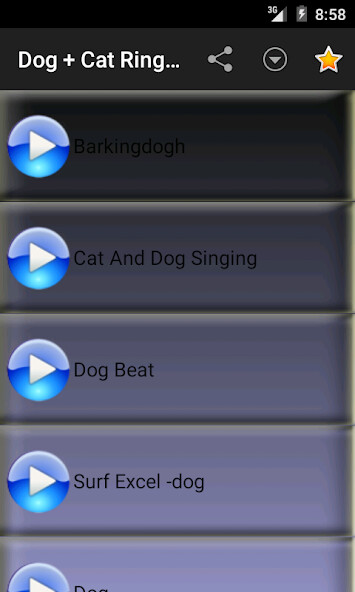 Run android online APK Dog n Cat Ringtones Vol2 with Dogs and Cats Walls from MyAndroid or emulate Dog n Cat Ringtones Vol2 with Dogs and Cats Walls using MyAndroid