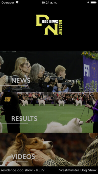 Emulate iPhone app Dog News Magazine using MyAndroid
