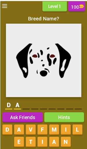 Run android online APK DOG QUIZ - Trivia Game, Guess the Dog Breed from MyAndroid or emulate DOG QUIZ - Trivia Game, Guess the Dog Breed using MyAndroid