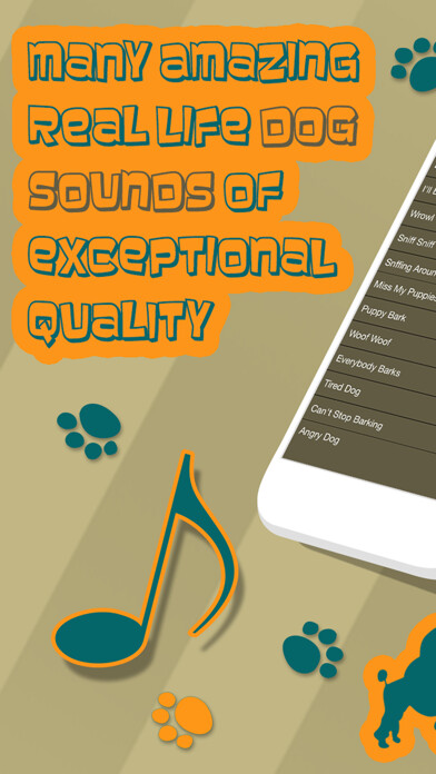 Emulate iPhone app Dog Ringtones  Free Melodies and Sounds for iPhone using MyAndroid
